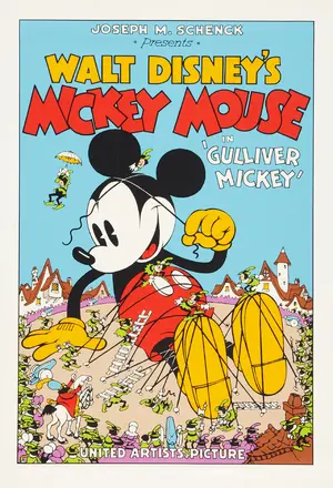 Gulliver Mickey Poster