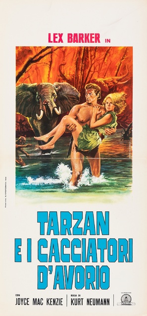 Tarzan and the She-Devil - Italian Movie Poster (thumbnail)
