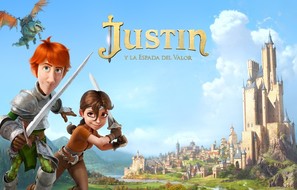 Justin and the Knights of Valour - Spanish Movie Poster (thumbnail)