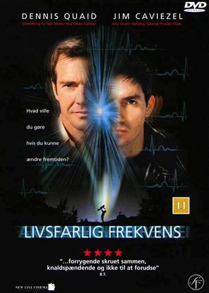 Frequency - Danish DVD movie cover (thumbnail)