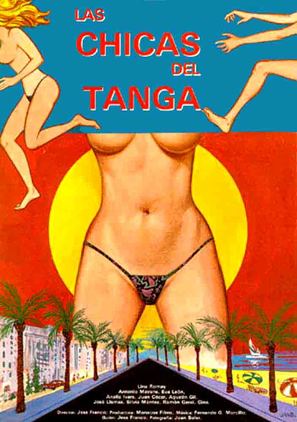 Las chicas del tanga - Spanish Movie Poster (thumbnail)