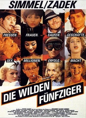 Wilden F&uuml;nfziger, Die - German Movie Poster (thumbnail)