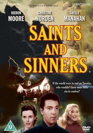 Saints and Sinners - British DVD movie cover (thumbnail)