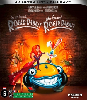 Who Framed Roger Rabbit - Dutch Blu-Ray movie cover (thumbnail)