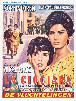 La ciociara - Belgian Movie Poster (thumbnail)