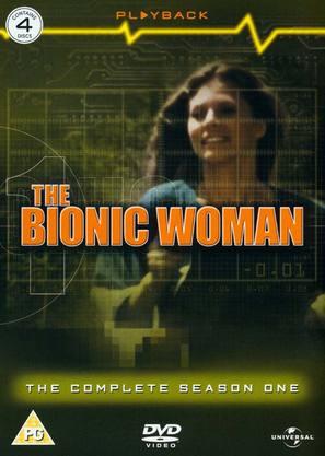 &quot;The Bionic Woman&quot; - British DVD movie cover (thumbnail)