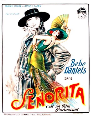 Se&ntilde;orita - Belgian Movie Poster (thumbnail)