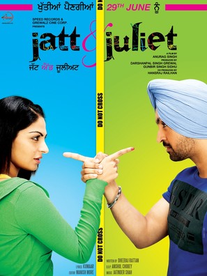 Jatt &amp; Juliet - Indian Movie Poster (thumbnail)