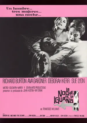 The Night of the Iguana - Spanish Movie Poster (thumbnail)