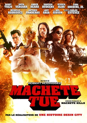 Machete Kills - Canadian DVD movie cover (thumbnail)