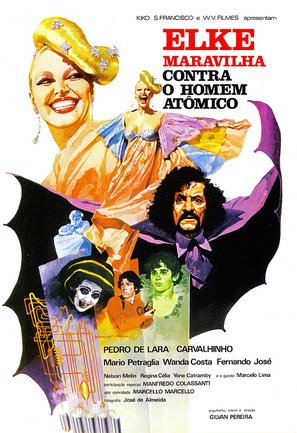 Elke Maravilha Contra o Homem At&ocirc;mico - Brazilian Movie Poster (thumbnail)