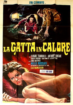 La gatta in calore - Italian Movie Poster (thumbnail)
