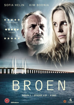 &quot;Bron/Broen&quot; - Danish DVD movie cover (thumbnail)