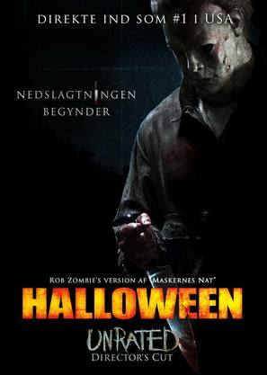 Halloween - Danish Movie Poster (thumbnail)