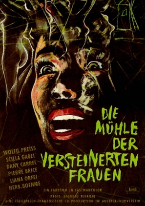 Il mulino delle donne di pietra - German Movie Poster (thumbnail)