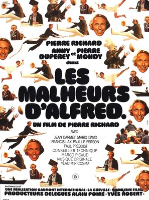 Les malheurs d&#039;Alfred - French Movie Poster (thumbnail)