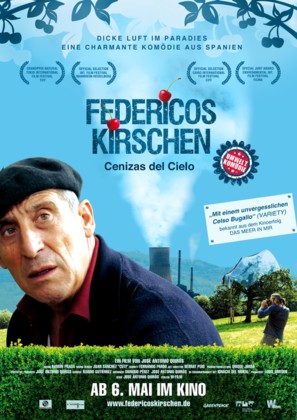 Cenizas del cielo - German Movie Poster (thumbnail)