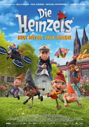 Die Heinzels 2: Neue M&uuml;tzen, Neue Mission - German Movie Poster (thumbnail)