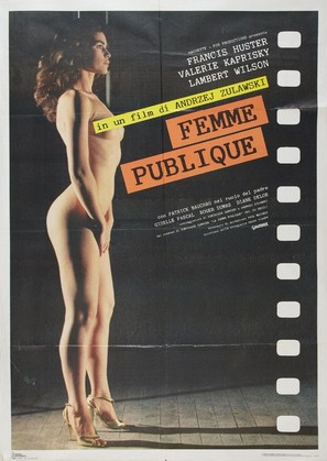 La femme publique - Italian Movie Poster (thumbnail)