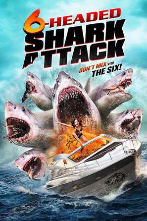 6-Headed Shark Attack - DVD movie cover (thumbnail)