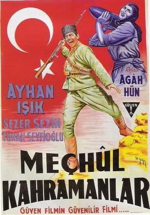 Me&ccedil;hul kahramanlar - Turkish Movie Poster (thumbnail)