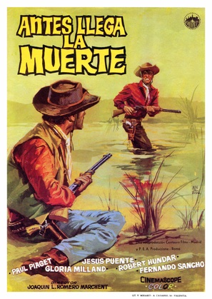 Antes llega la muerte - Spanish Movie Poster (thumbnail)