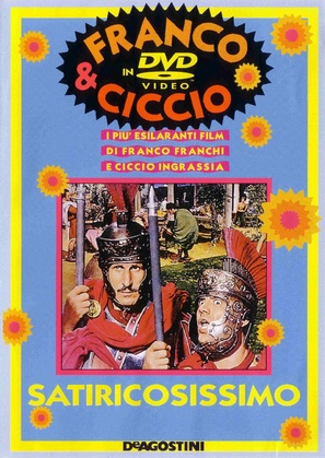Satiricosissimo - Italian DVD movie cover (thumbnail)
