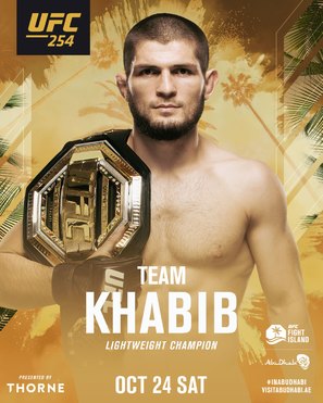 UFC 254: Khabib vs Gaethje - Movie Poster (thumbnail)