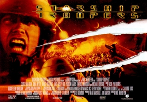 Starship Troopers - British Movie Poster (thumbnail)