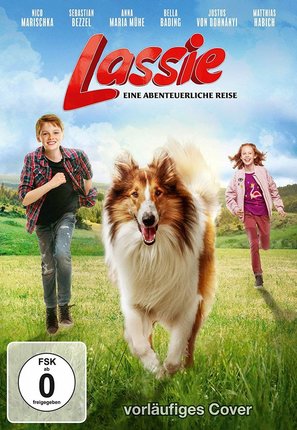 Lassie - Eine abenteuerliche Reise - German DVD movie cover (thumbnail)