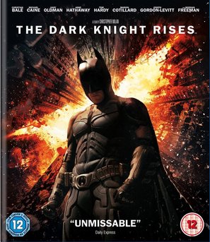 The Dark Knight Rises - British Blu-Ray movie cover (thumbnail)