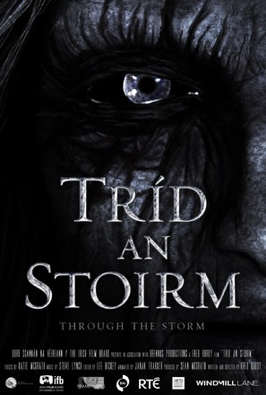 Tr&iacute;d an Stoirm - Irish Movie Poster (thumbnail)