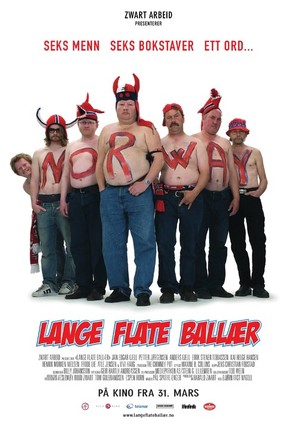 Lange flate ball&aelig;r - Norwegian poster (thumbnail)