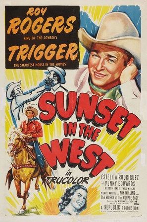 Sunset in the West - Movie Poster (thumbnail)