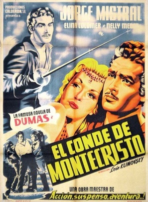 El conde de Montecristo - Argentinian Movie Poster (thumbnail)