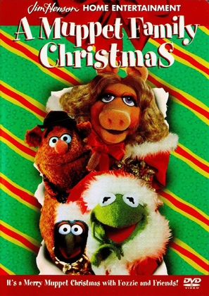 A Muppet Family Christmas - DVD movie cover (thumbnail)