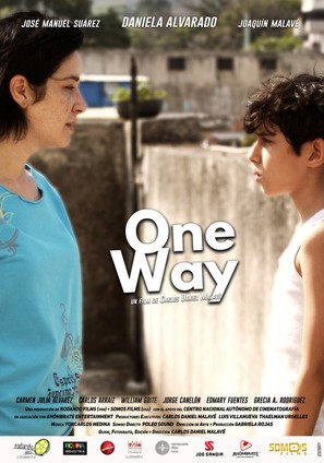 One Way - Venezuelan Movie Poster (thumbnail)