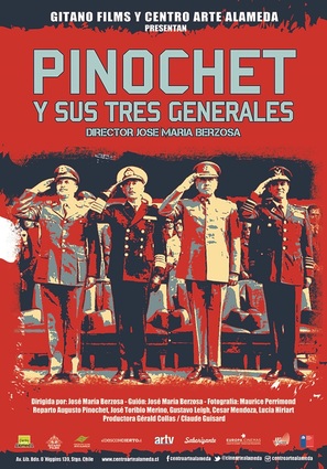 Pinochet et ses trois generaux - Chilean Movie Poster (thumbnail)