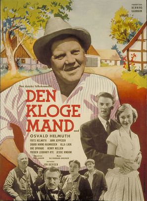 Den kloge mand - Danish Movie Poster (thumbnail)
