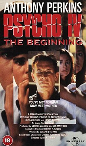 Psycho IV: The Beginning - British Movie Cover (thumbnail)