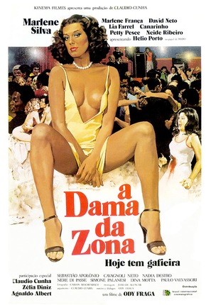 A Dama da Zona - Brazilian Movie Poster (thumbnail)