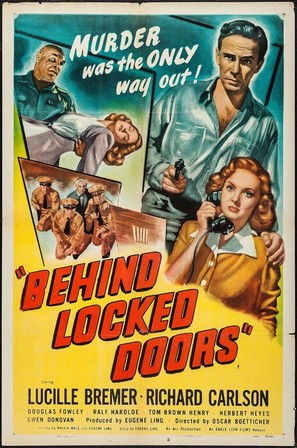 Behind Locked Doors - Movie Poster (thumbnail)