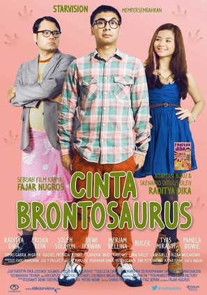 Cinta brontosaurus - Indonesian Movie Poster (thumbnail)