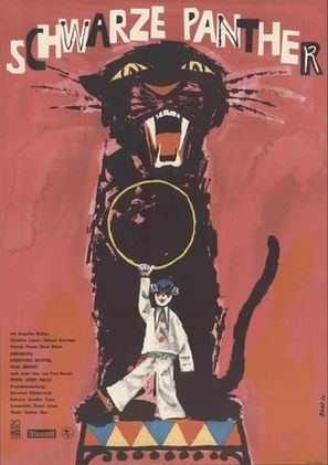 Schwarze Panther - German Movie Poster (thumbnail)