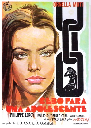 Cebo para una adolescente - Spanish Movie Poster (thumbnail)