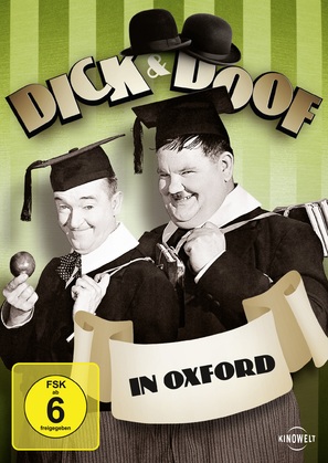 A Chump at Oxford - German DVD movie cover (thumbnail)