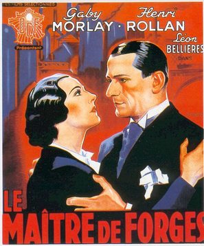 Le ma&icirc;tre de forges - French Movie Poster (thumbnail)