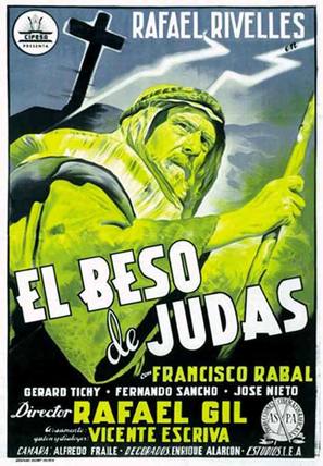 El beso de Judas - Spanish Movie Poster (thumbnail)