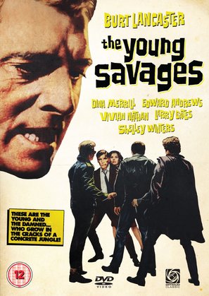 The Young Savages - British DVD movie cover (thumbnail)