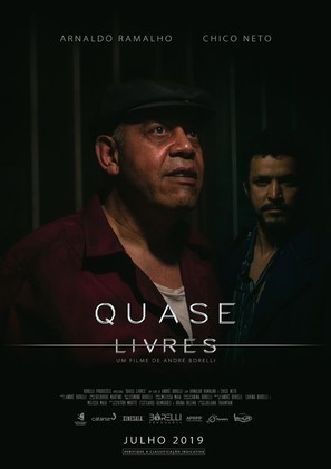 Quase Livres - Brazilian Movie Poster (thumbnail)